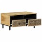 vidaXL Couchtisch 80x54x40 cm Massivholz Mango vidaXL Couchtisch 80x54x40 cm Massivholz Mango