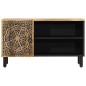 vidaXL TV-Schrank 80x31x46 cm Massivholz Mango vidaXL TV-Schrank 80x31x46 cm Massivholz Mango