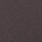 vidaXL Bettgestell mit Kopfteil Dunkelbraun 90x190 cm Stoff vidaXL Bettgestell mit Kopfteil Dunkelbraun 90x190 cm Stoff