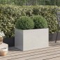 vidaXL Pflanzkübel Silbern 62x40x39 cm Edelstahl vidaXL Pflanzkübel Silbern 62x40x39 cm Edelstahl