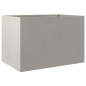 vidaXL Pflanzkübel Silbern 62x40x39 cm Edelstahl vidaXL Pflanzkübel Silbern 62x40x39 cm Edelstahl