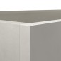 vidaXL Pflanzkübel Silbern 62x40x39 cm Edelstahl vidaXL Pflanzkübel Silbern 62x40x39 cm Edelstahl