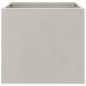 vidaXL Pflanzkübel 2 Stk. Silbern 32x30x29 cm Edelstahl vidaXL Pflanzkübel 2 Stk. Silbern 32x30x29 cm Edelstahl