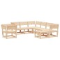 vidaXL 8-tlg. Garten-Lounge-Set Massivholz Kiefer vidaXL 8-tlg. Garten-Lounge-Set Massivholz Kiefer