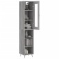 vidaXL Highboard Grau Sonoma 34,5x34x180 cm Holzwerkstoff vidaXL Highboard Grau Sonoma 34,5x34x180 cm Holzwerkstoff
