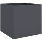 vidaXL Pflanzkübel 2 Stk. Anthrazit 42x40x39 cm Stahl vidaXL Pflanzkübel 2 Stk. Anthrazit 42x40x39 cm Stahl