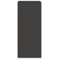 vidaXL Pflanzkübel Schwarz 32x27,5x75 cm Kaltgewalzter Stahl vidaXL Pflanzkübel Schwarz 32x27,5x75 cm Kaltgewalzter Stahl