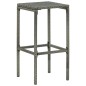 16-tlg. Gartenbar-Set mit Kissen Poly Rattan Grau 16-tlg. Gartenbar-Set mit Kissen Poly Rattan Grau