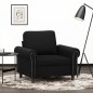 vidaXL Sessel Schwarz 60 cm Samt vidaXL Sessel Schwarz 60 cm Samt
