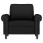 vidaXL Sessel Schwarz 60 cm Samt vidaXL Sessel Schwarz 60 cm Samt