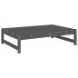 vidaXL 5-tlg. Garten-Lounge-Set Grau Massivholz Kiefer vidaXL 5-tlg. Garten-Lounge-Set Grau Massivholz Kiefer