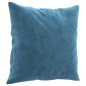 vidaXL 2-Sitzer-Sofa mit Zierkissen Blau 140 cm Samt vidaXL 2-Sitzer-Sofa mit Zierkissen Blau 140 cm Samt