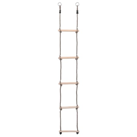 vidaXL 5-Stufen-Leiter 210 cm Kiefer Massivholz  