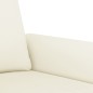 vidaXL 2-Sitzer-Sofa Creme 120 cm Samt vidaXL 2-Sitzer-Sofa Creme 120 cm Samt