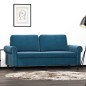 vidaXL 2-Sitzer-Sofa Blau 140 cm Samt vidaXL 2-Sitzer-Sofa Blau 140 cm Samt