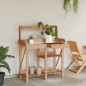 vidaXL Pflanztisch mit Ablagen Braun Massivholz Tanne vidaXL Pflanztisch mit Ablagen Braun Massivholz Tanne