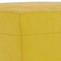 vidaXL 3-tlg. Sofagarnitur mit Kissen Gelb Samt vidaXL 3-tlg. Sofagarnitur mit Kissen Gelb Samt