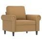 vidaXL Sessel Braun 60 cm Samt vidaXL Sessel Braun 60 cm Samt
