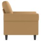 vidaXL Sessel Braun 60 cm Samt vidaXL Sessel Braun 60 cm Samt