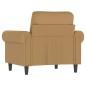 vidaXL Sessel Braun 60 cm Samt vidaXL Sessel Braun 60 cm Samt