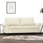 vidaXL 2-Sitzer-Sofa Creme 140 cm Samt vidaXL 2-Sitzer-Sofa Creme 140 cm Samt