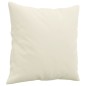 vidaXL 2-tlg. Sofagarnitur mit Kissen Creme Samt vidaXL 2-tlg. Sofagarnitur mit Kissen Creme Samt