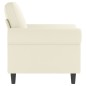 vidaXL Sessel Creme 60 cm Samt vidaXL Sessel Creme 60 cm Samt