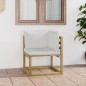 Garten-Ecksofa mit Kissen in Grün Imprägniertes Kiefernholz Garten-Ecksofa mit Kissen in Grün Imprägniertes Kiefernholz
