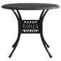 vidaXL 5-tlg. Bistro-Set Aluminiumguss Schwarz vidaXL 5-tlg. Bistro-Set Aluminiumguss Schwarz
