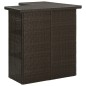 vidaXL 8-tlg. Gartenbar-Set mit Kissen Poly Rattan Braun vidaXL 8-tlg. Gartenbar-Set mit Kissen Poly Rattan Braun