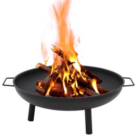 vidaXL Feuerschale 67,5x58x22,5 cm Stahl