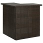 vidaXL 8-tlg. Gartenbar-Set mit Kissen Poly Rattan Braun vidaXL 8-tlg. Gartenbar-Set mit Kissen Poly Rattan Braun