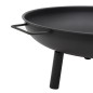 vidaXL Feuerschale 67,5x58x22,5 cm Stahl vidaXL Feuerschale 67,5x58x22,5 cm Stahl
