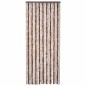 vidaXL Fliegenvorhang Beige und Hellbraun 100x200 cm Chenille vidaXL Fliegenvorhang Beige und Hellbraun 100x200 cm Chenille
