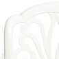 vidaXL 3-tlg. Bistro-Set Aluminiumguss Weiß vidaXL 3-tlg. Bistro-Set Aluminiumguss Weiß