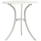 vidaXL 3-tlg. Bistro-Set Aluminiumguss Weiß vidaXL 3-tlg. Bistro-Set Aluminiumguss Weiß