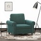 vidaXL Sessel Dunkelgrün 60 cm Samt vidaXL Sessel Dunkelgrün 60 cm Samt