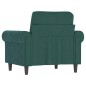 vidaXL Sessel Dunkelgrün 60 cm Samt vidaXL Sessel Dunkelgrün 60 cm Samt