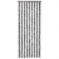 vidaXL Fliegenvorhang Grau und Weiß 100x200 cm Chenille vidaXL Fliegenvorhang Grau und Weiß 100x200 cm Chenille