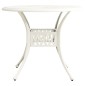vidaXL 5-tlg. Bistro-Set Aluminiumguss Weiß vidaXL 5-tlg. Bistro-Set Aluminiumguss Weiß