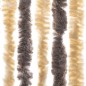 vidaXL Fliegenvorhang Dunkelbraun und Beige 56x185 cm Chenille vidaXL Fliegenvorhang Dunkelbraun und Beige 56x185 cm Chenille