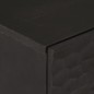 vidaXL Beistellschränke 2 Stk. Schwarz 60x33x75 cm Massivholz Mango vidaXL Beistellschränke 2 Stk. Schwarz 60x33x75 cm Massivholz Mango