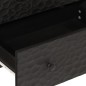 vidaXL Beistellschränke 2 Stk. Schwarz 60x33x75 cm Massivholz Mango vidaXL Beistellschränke 2 Stk. Schwarz 60x33x75 cm Massivholz Mango