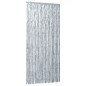 vidaXL Fliegenvorhang Weiß und Grau 100x200 cm Chenille vidaXL Fliegenvorhang Weiß und Grau 100x200 cm Chenille