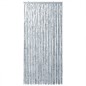 vidaXL Fliegenvorhang Weiß und Grau 100x200 cm Chenille vidaXL Fliegenvorhang Weiß und Grau 100x200 cm Chenille