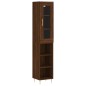 vidaXL Highboard Braun Eichen-Optik 34,5x34x180 cm Holzwerkstoff vidaXL Highboard Braun Eichen-Optik 34,5x34x180 cm Holzwerkstoff