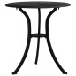vidaXL 3-tlg. Bistro-Set Aluminiumguss Schwarz vidaXL 3-tlg. Bistro-Set Aluminiumguss Schwarz