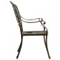 vidaXL 5-tlg. Bistro-Set Aluminiumguss Bronzen vidaXL 5-tlg. Bistro-Set Aluminiumguss Bronzen