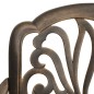 vidaXL 5-tlg. Bistro-Set Aluminiumguss Bronzen vidaXL 5-tlg. Bistro-Set Aluminiumguss Bronzen