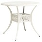 vidaXL 5-tlg. Bistro-Set Aluminiumguss Weiß vidaXL 5-tlg. Bistro-Set Aluminiumguss Weiß